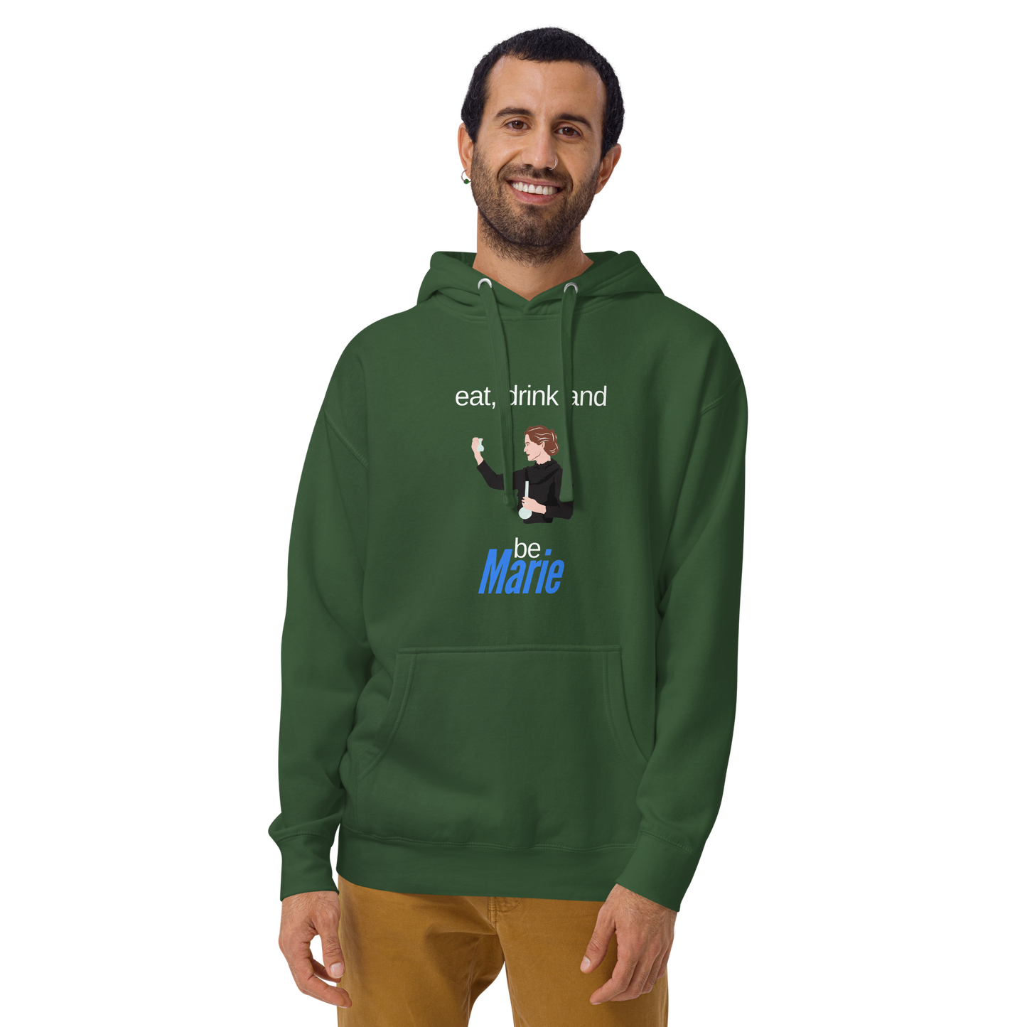Bold, Brilliant, and Cozy – Marie Skłodowska-Curie Hoodie