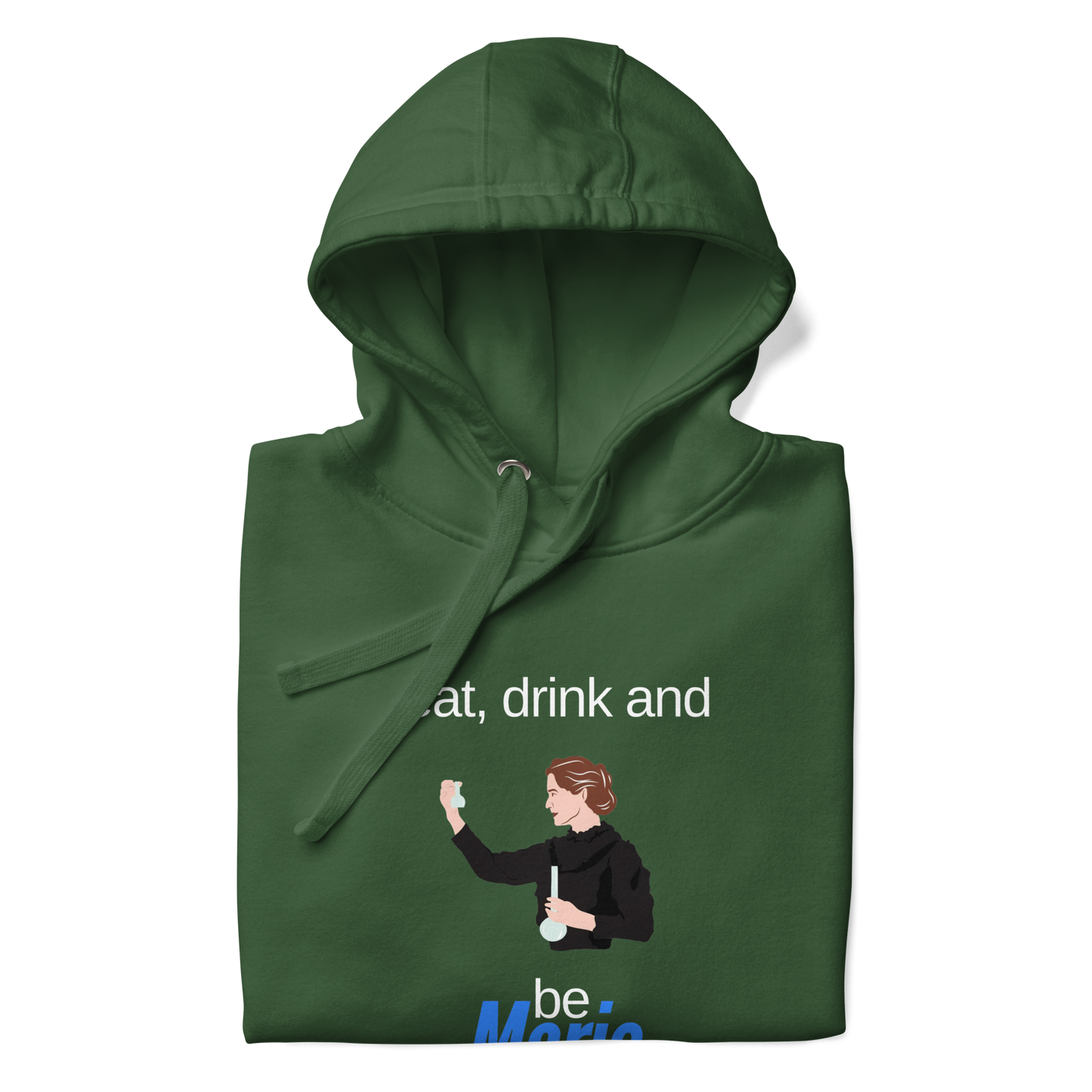 Bold, Brilliant, and Cozy – Marie Skłodowska-Curie Hoodie