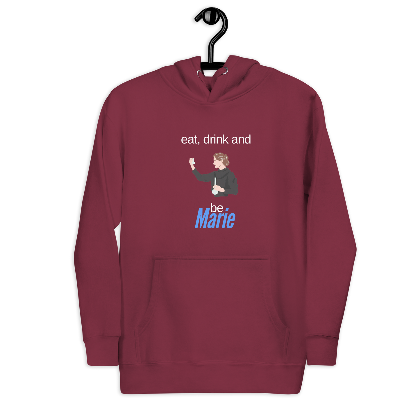 Bold, Brilliant, and Cozy – Marie Skłodowska-Curie Hoodie