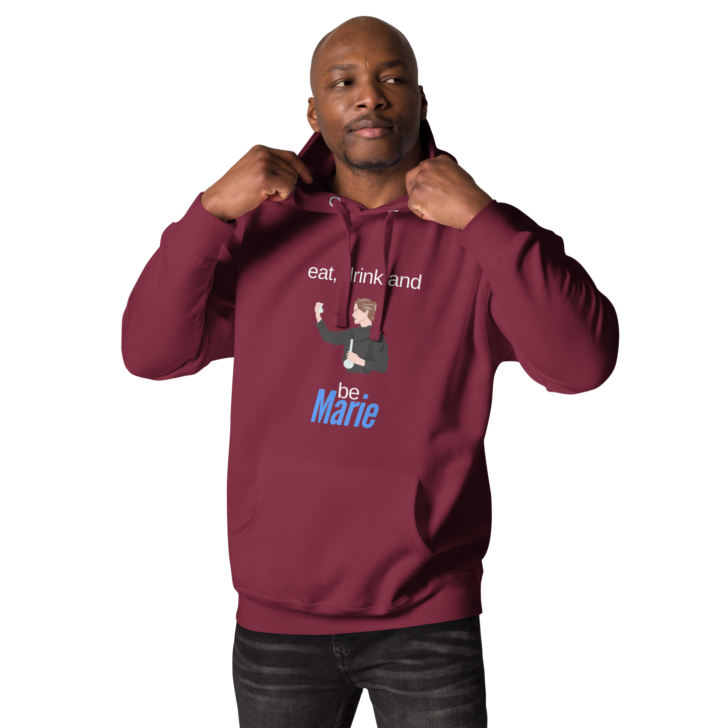 Bold, Brilliant, and Cozy – Marie Skłodowska-Curie Hoodie