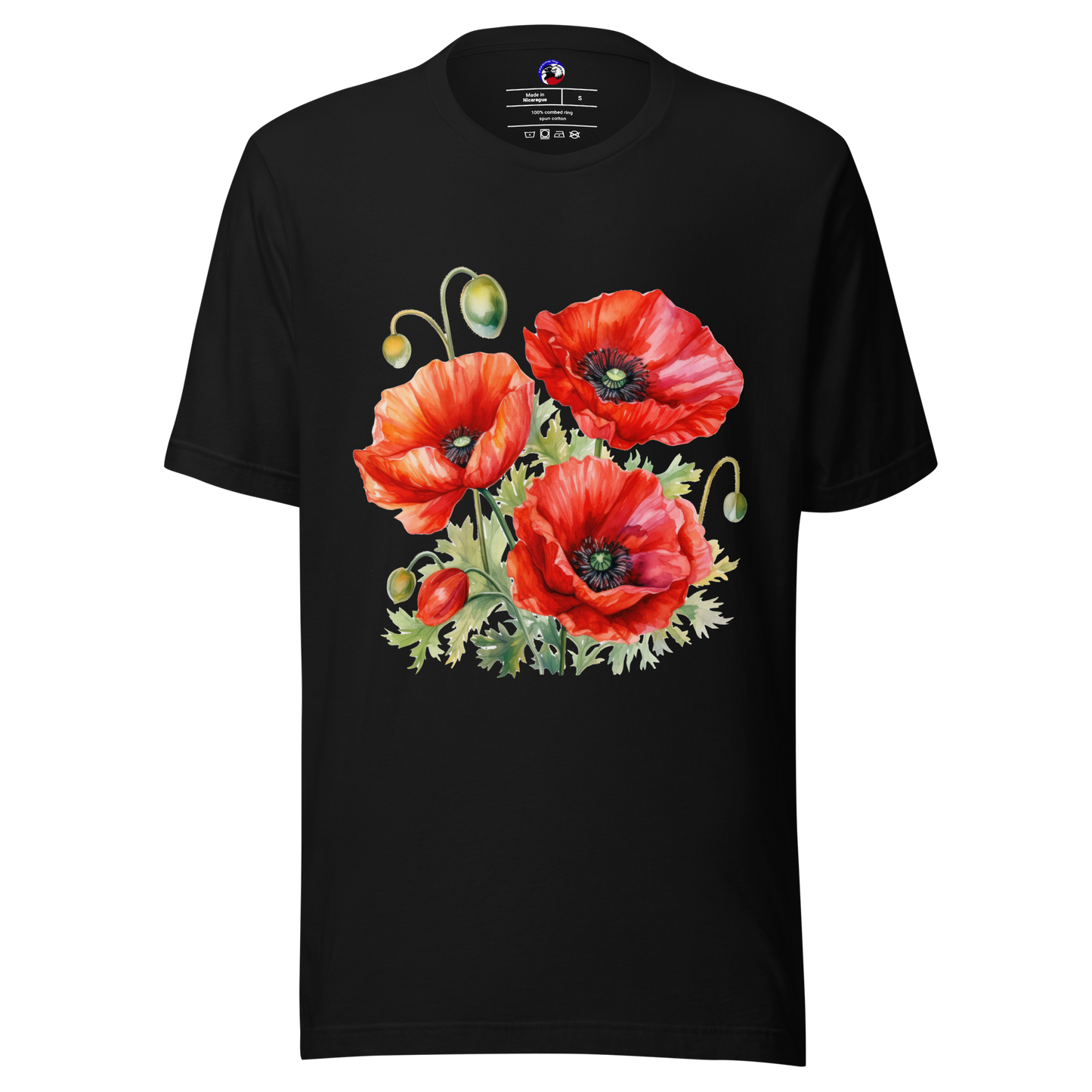 Bloom Boldly – Polish Poppy T-Shirt