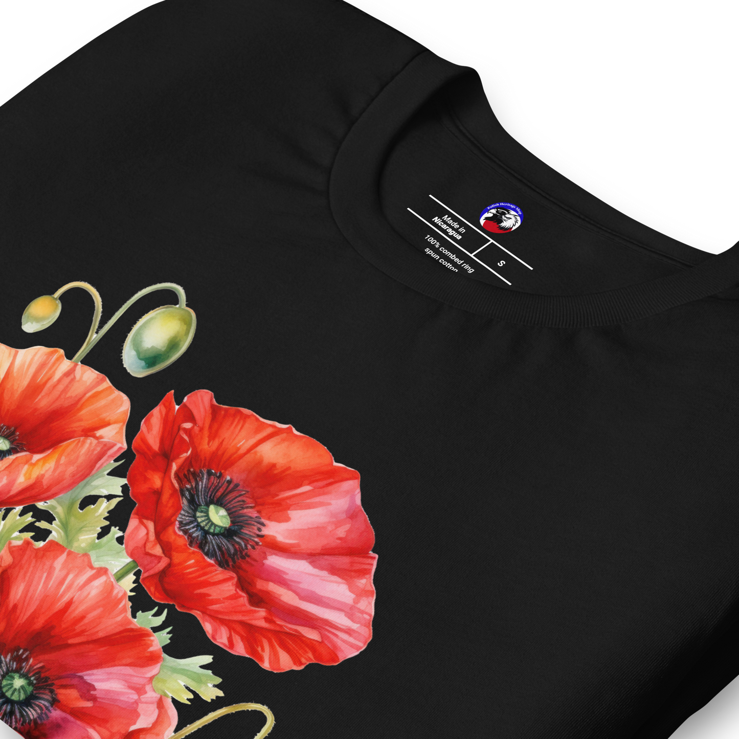 Bloom Boldly – Polish Poppy T-Shirt