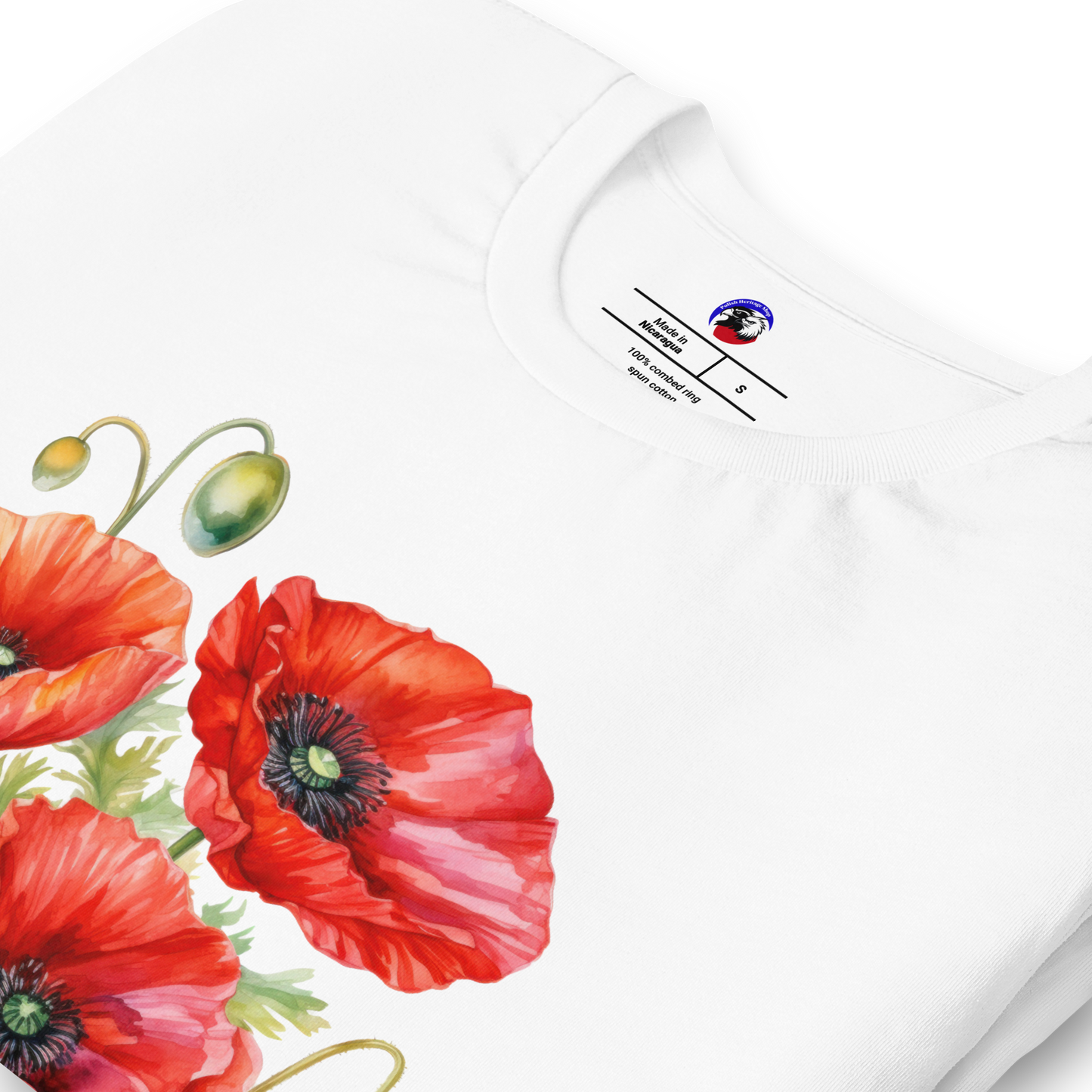 Bloom Boldly – Polish Poppy T-Shirt